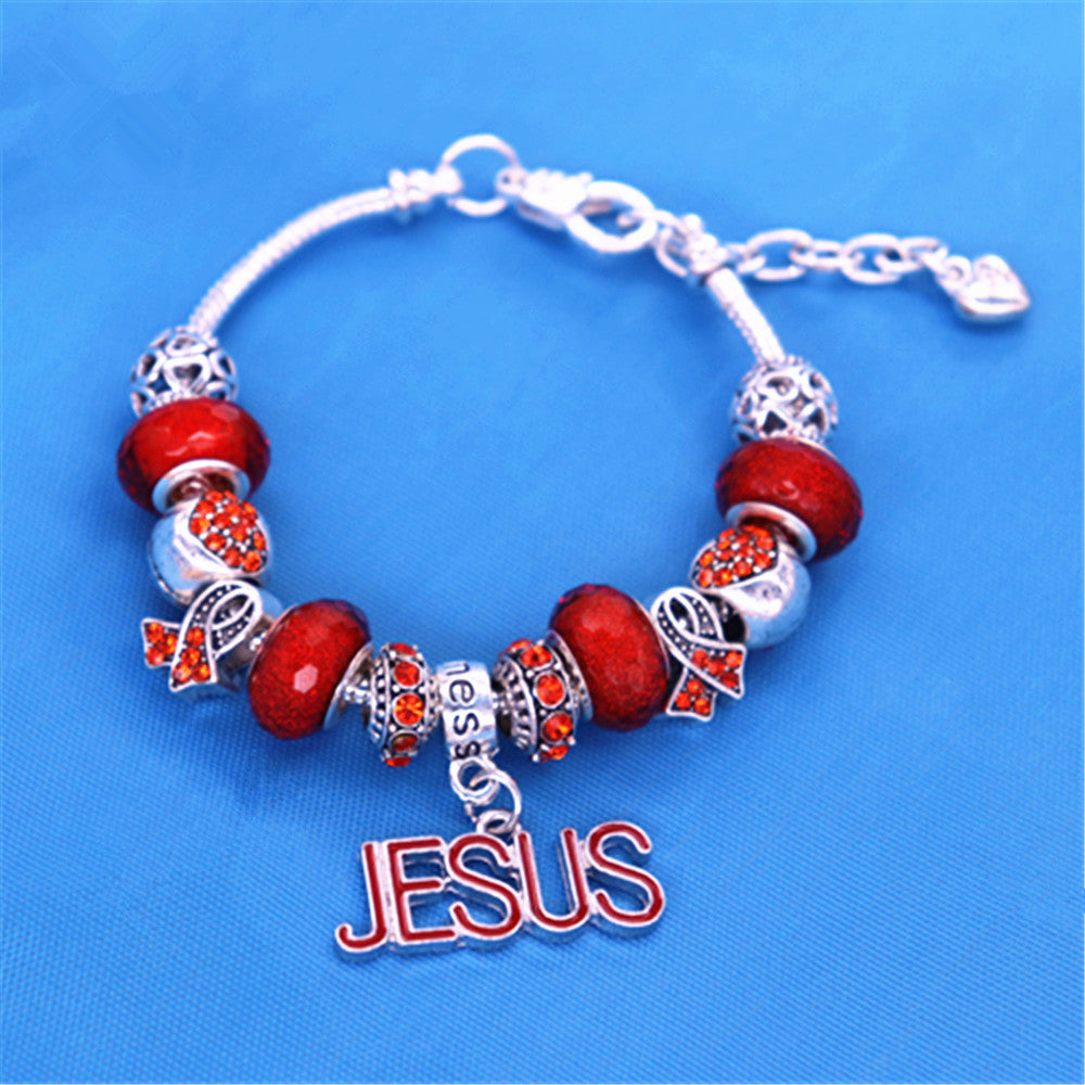 Jesus Luxury Charm Bracelet