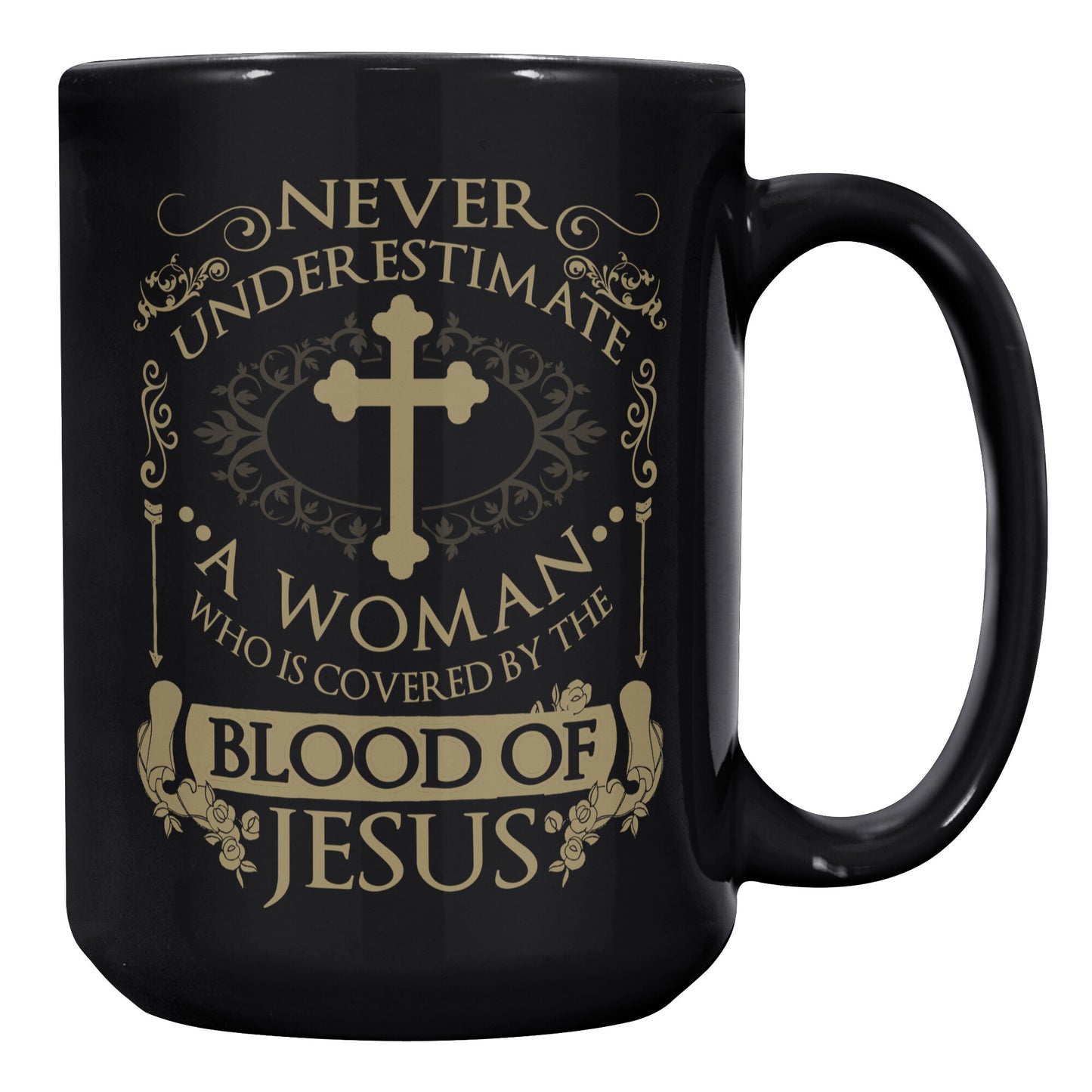 Covered By The Blood 15oz Mug
