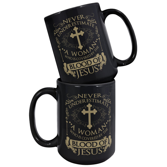 Covered By The Blood 15oz Mug